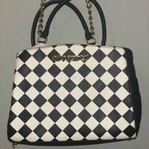 Betsey Johnson Checkered Purse